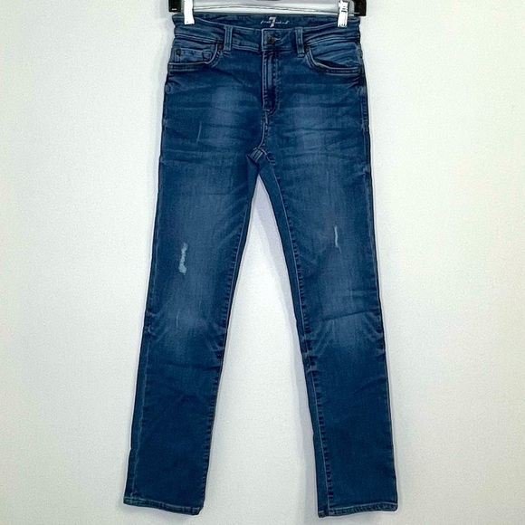 Seven for All Mankind Slimmy Kids Jeans Size 14 - Picture 1 of 9
